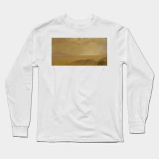 Landscape VIII by Frederic Edwin Church Long Sleeve T-Shirt
